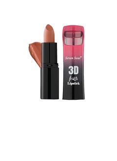 Seven Seas 3D Matte Velvet Finish Full Coverage Matte Long Lasting Lipstick Smooth Application Transferproof and Smudge Proof Highly Pigemented Lipstick for Women  Scarlet