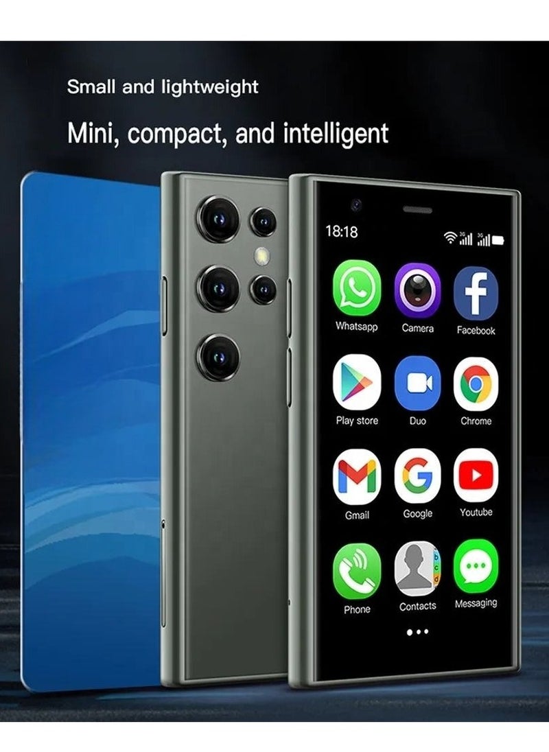 SOYES - Ultra thin Android 8.1 mobile device featuring a 3G Mini Smartphone with a compact 3 inch 3D glass display Dual SIM 2GB RAM 16GB ROM and a 1000mAh battery  touted as the world's smallest backup phone. - Image 1
