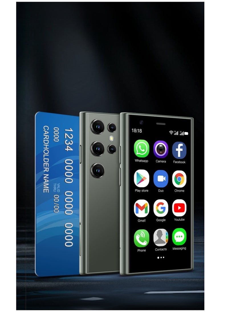 SOYES - Ultra thin Android 8.1 mobile device featuring a 3G Mini Smartphone with a compact 3 inch 3D glass display Dual SIM 2GB RAM 16GB ROM and a 1000mAh battery  touted as the world's smallest backup phone. - Image 1