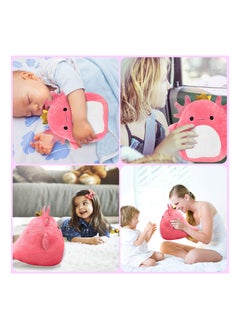 SYOSI Stuffed Animal Toy Soft Plush Pillow Toy Gift Pink Ultrasoft Stuffed Animal Plush Toy 7.87 Inch  - Image 2