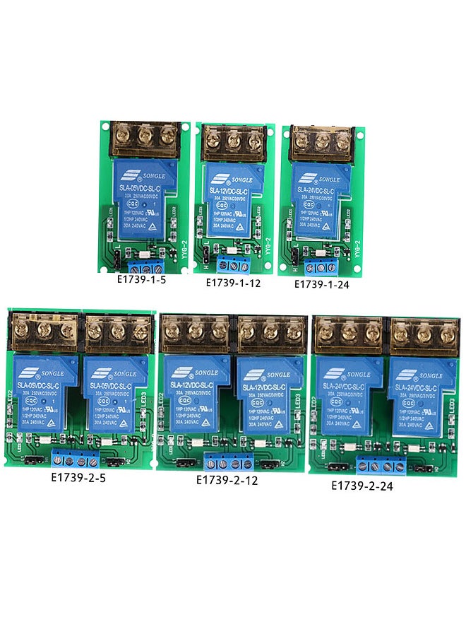 Generic - 2-Channel DC 24V 30A Relay Board Module Optocoupler Isolation High/Low Trigger - Image 1