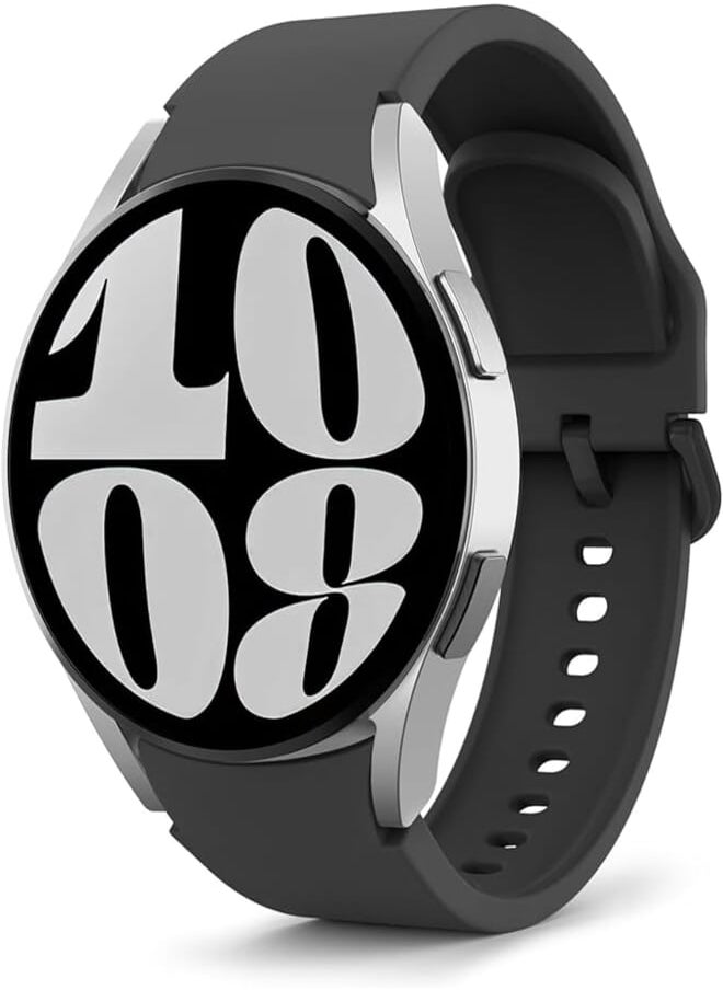 MoKo - MoKo Strap Compatible with Samsung Galaxy Watch 6/5/4 40 mm 44 mm/Watch 6 Classic 43 mm 47 mm/Watch 5 Pro 45 mm/Watch 4 Classic 42 mm 46 mm, Soft Silicone Replacement Watch Strap - Image 1