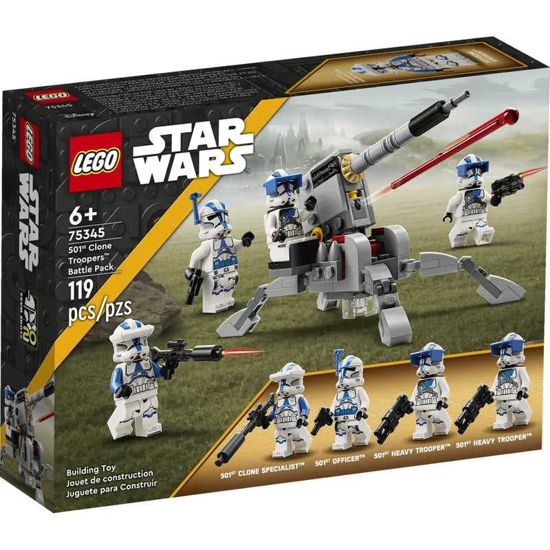 LEGO - Star Wars 501st Clone Troopers Battle Pack 119 Pieces - 75345 - Image 1
