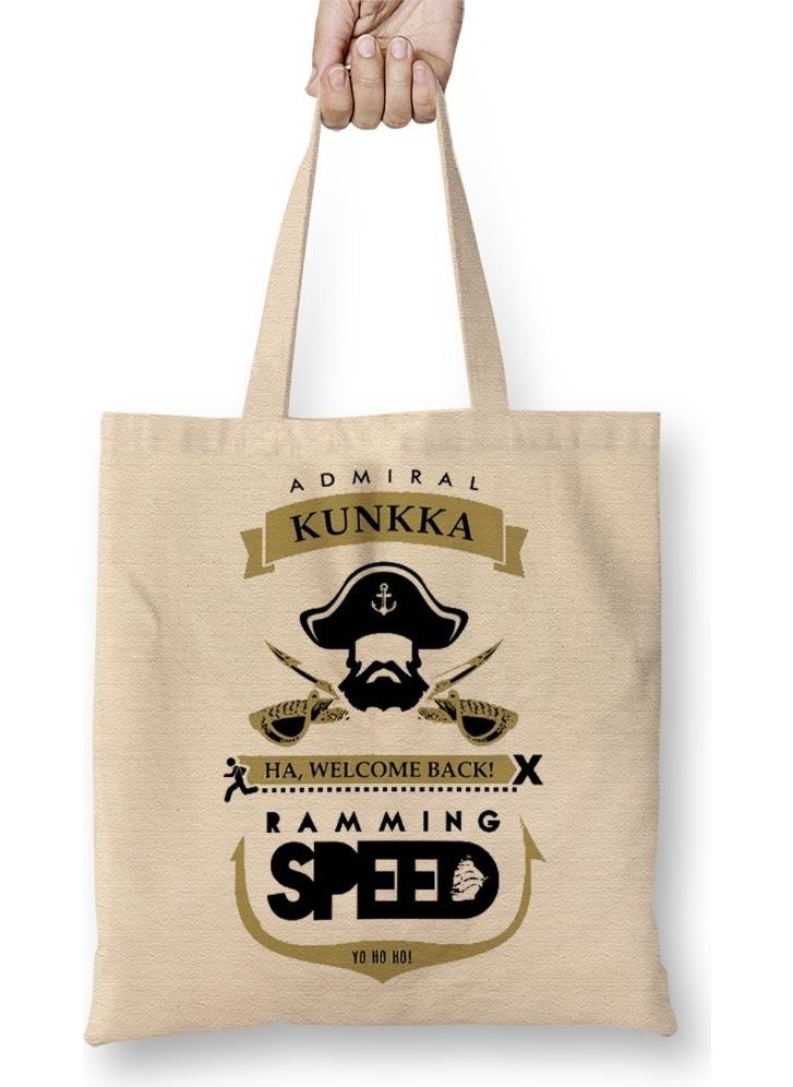 Baskı Dükkanı Print Shop Dota 2 Admiral Kunkka Tote Bag Long Handle 