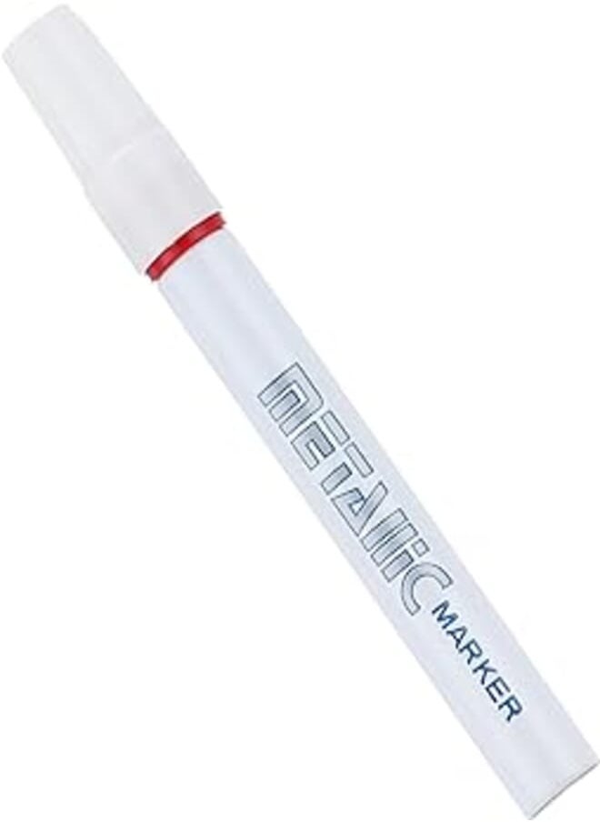 Metallic Marker Metallic Marker Marco Duco Pen (Red) 