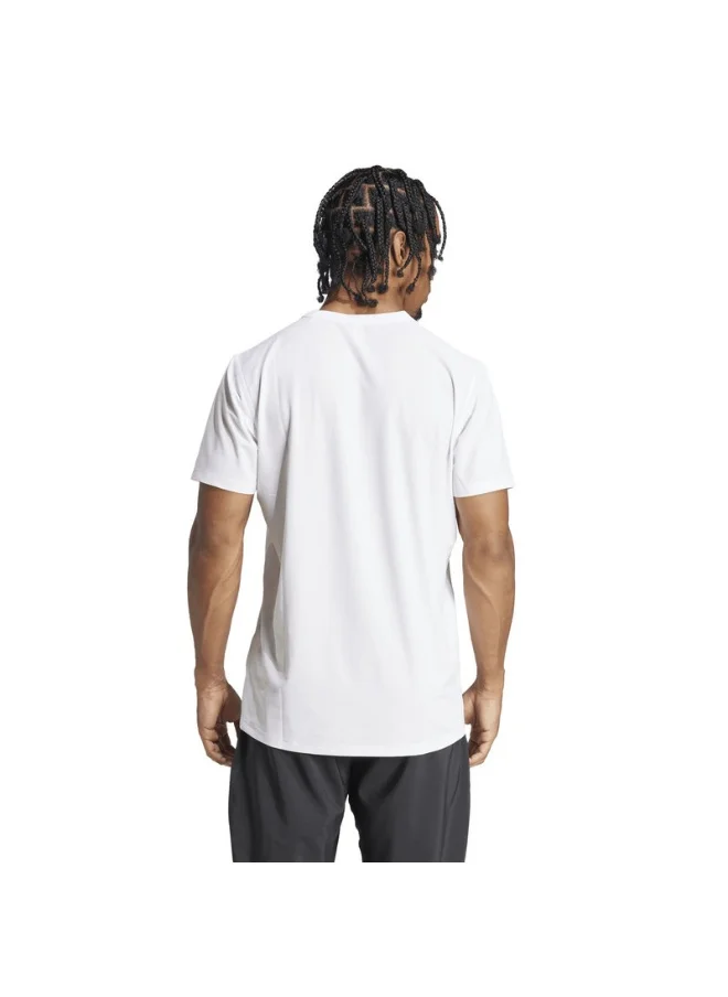 اديداس adidas OTR B TEE White Running T-SHIRTS for Men - XS