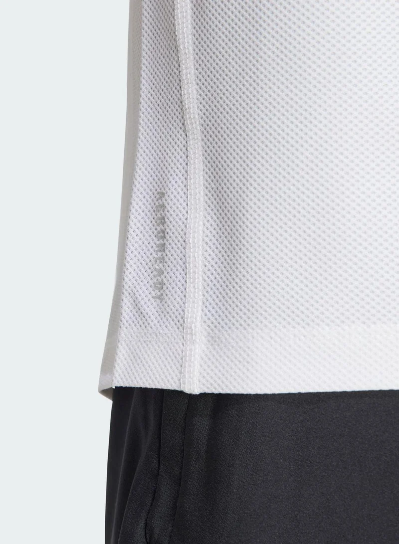Adidas Otr B Tee White Running T-Shirts For Men XS