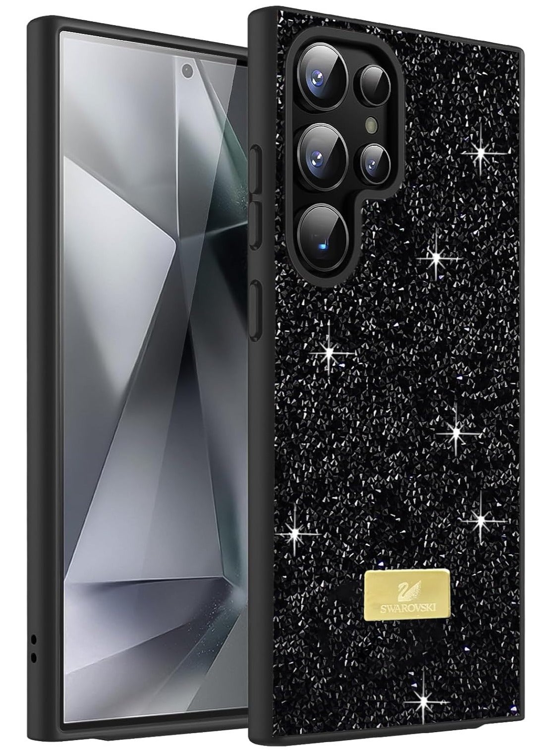 سواروفسكي Swarovski Glitter Back Case For Samsung Galaxy S22 Ultra