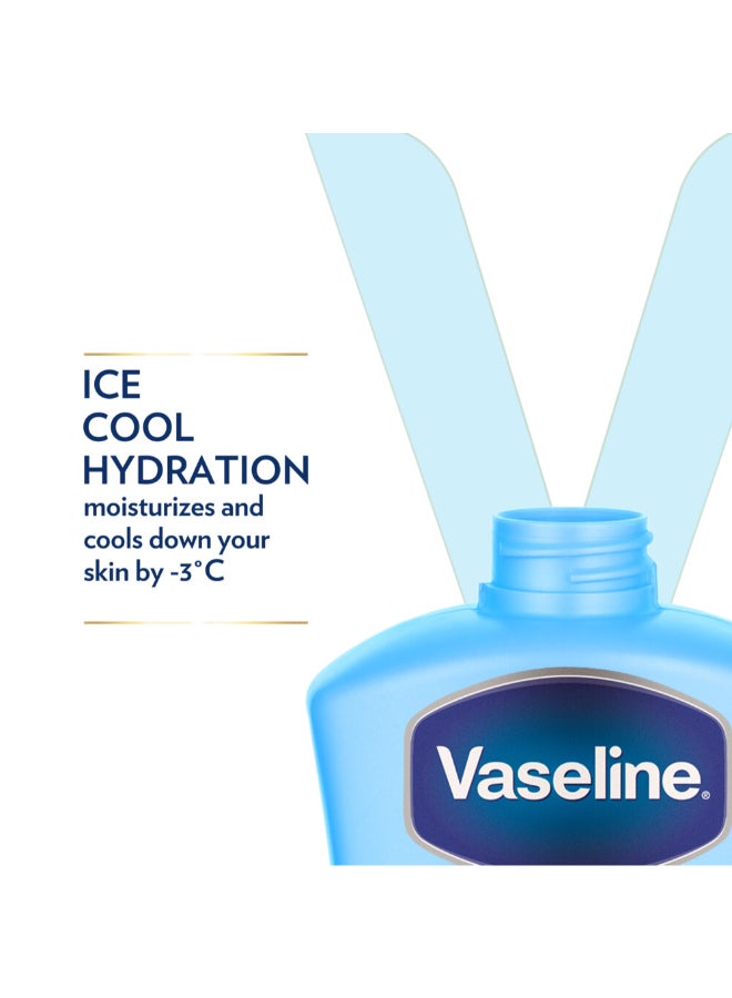 VASELINE Intensive Care Body Lotion, Ice Cool Hydration, 400ml - Image 4