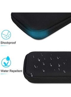 Lacdo Hard Carrying Case For Samsung T9 Portable Solid State Drives 1Tb 2Tb 4Tb Usb 3.2 External Ssd Hard Eva Shockproof Storage Travel Bag Black Plus Gray  - Image 2