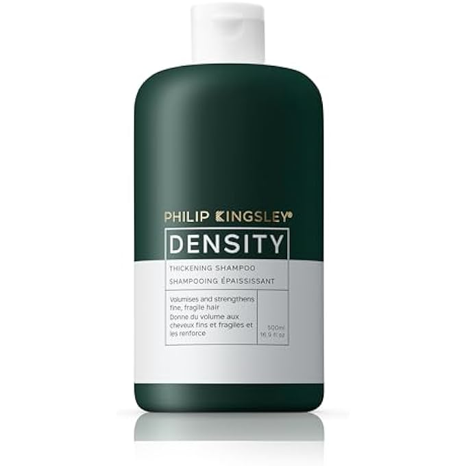 Philip Kingsley | DENSITY THICKENING SHAMPOO | FOR THINNING HAIR AND HAIR LOSS | FINE, FRAGILE, THIN HAIR THICKENER AND STRENGTHENER | 500 ML - Image 1