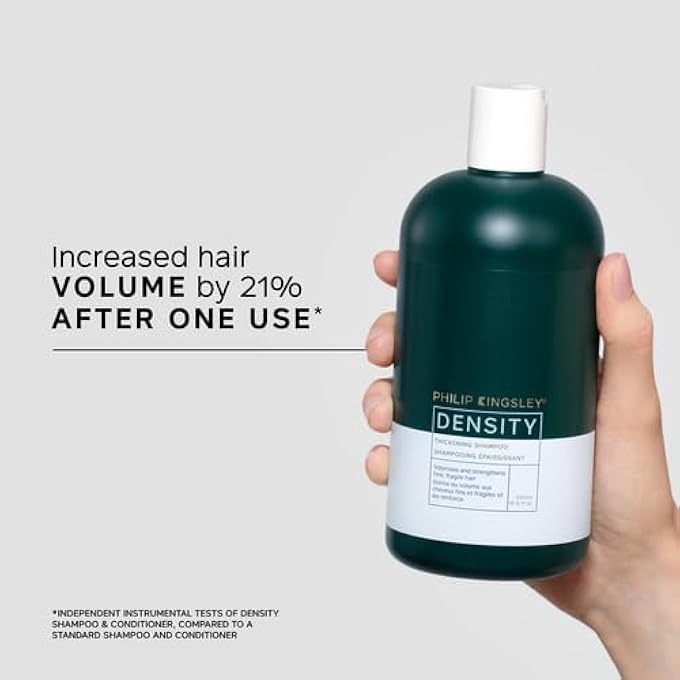 Philip Kingsley | DENSITY THICKENING SHAMPOO | FOR THINNING HAIR AND HAIR LOSS | FINE, FRAGILE, THIN HAIR THICKENER AND STRENGTHENER | 500 ML - Image 2