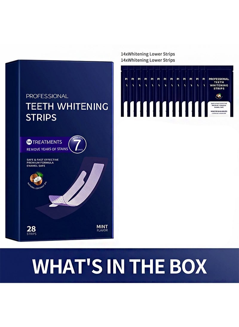 Professional Teeth Whitening Strips Reduce Teeth Sensitivity Whitening Strips 28 White Teeth Whitening Strips Dentist Prepared Whitening Strips