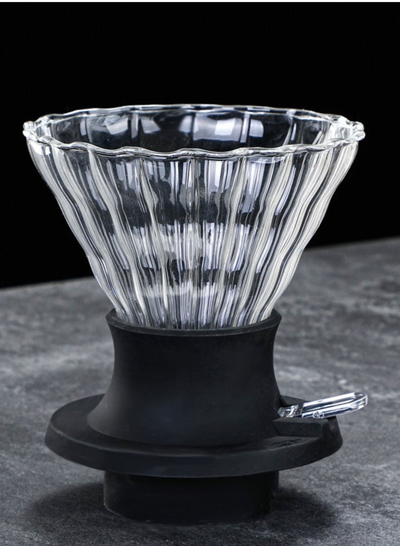 ميبرو قمع تقطير  V60 و نقع القهوة مع صمام بطريقة كليفر مقاس 02 - Image 2