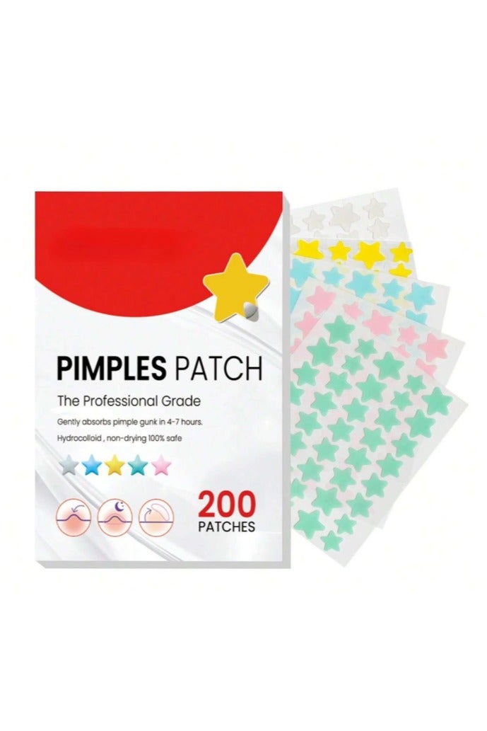 KHAJUL 200 Count Pimple Patch, Acne Covering Stickers for Face and Skin, For Men and Women Daily Skin Care - Image 2
