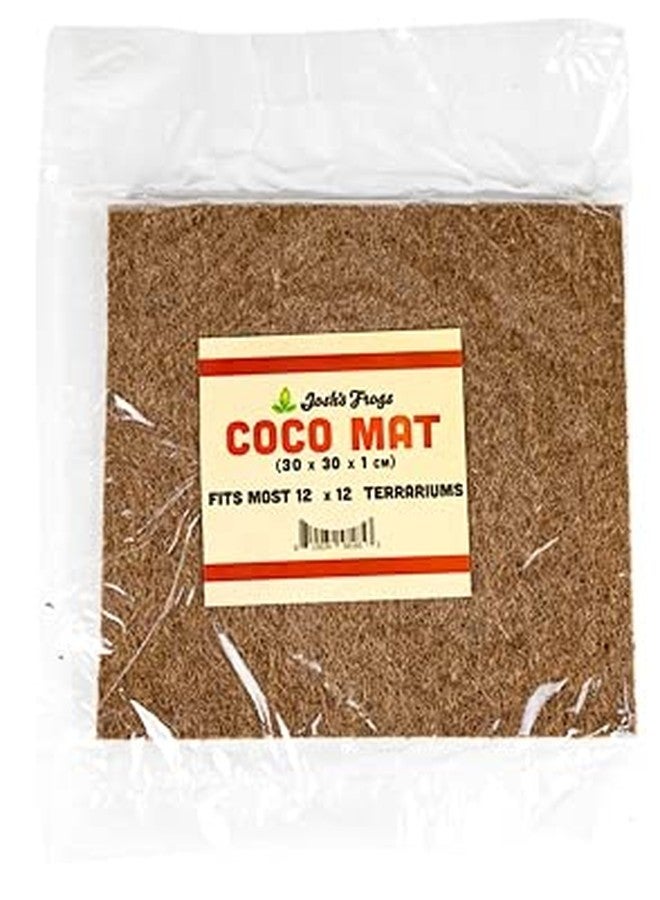 Josh's Frogs Coco Mat- Substrate or Terrarium Background (12"x12") - Image 1