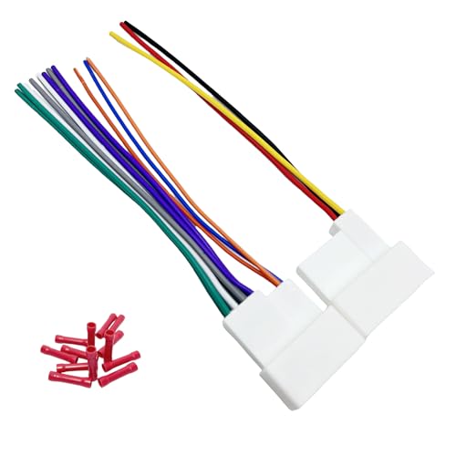 WildTundra Car Radio Wiring Harness for Hyundai 2012-2017 KIA 2010-2018 Aftermarket Car Stereo Wiring Harness Connector for Elantra Sonata Accent Sportage Sorento Car Stereo Radio Wiring Harness Cable Install - Image 1