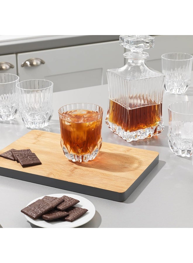 RCR RCR 24313020006 Adagio Crystal Short Whisky Water Tumblers Glasses, 350 ml, Set of 6, 17 x 26 x 20 cm - Image 3