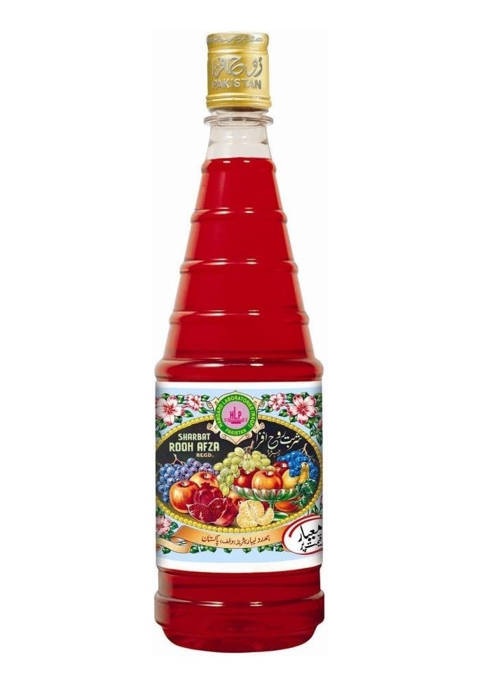 Hamdard شراب حمدارد روح أفزا، ورد، 800 مل (عبوة من 2) - Image 2