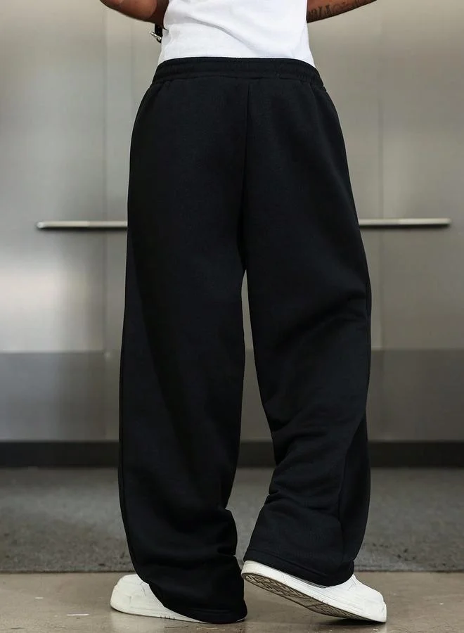 Take Two Black Wide-Leg Trousers