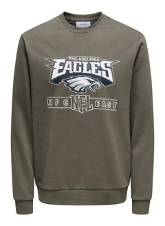 Crew Neck  Printed Football Sweatshirt - pzsku/ZD102F973F4FD1E203373Z/45/_/1736330455/13e8899d-1228-4cec-86ae-daf6e148ea06