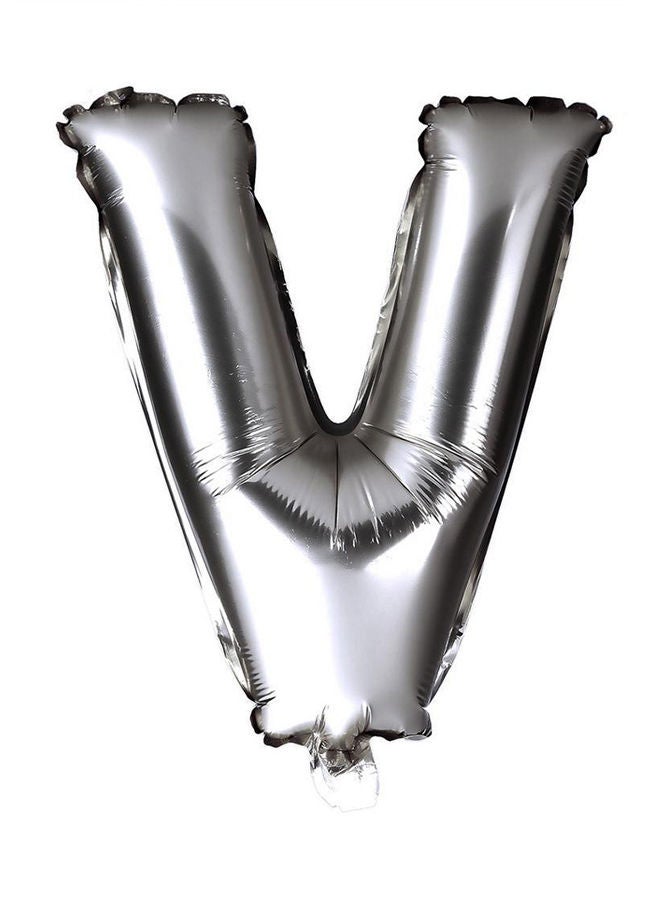 NIBEMINENT Letter V Decoration Balloon 16inch