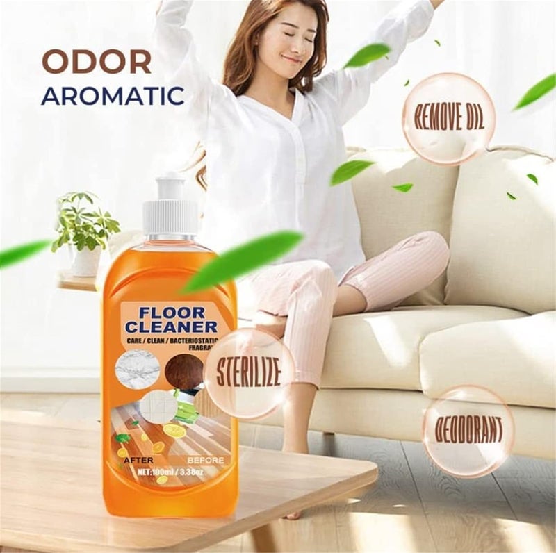 NML Floor Cleaner, Powerful Decontamination Floor Cleaner, Wood Floor Stain Remover, Laminate Floor Cleaner,Hard Surface Floor Tile Cleaner 100ML (2) - Image 4