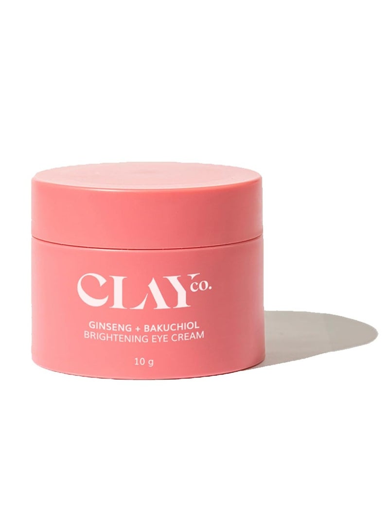 Clayco Ginseng & Bakuchiol Eye Cream | Brightens, Reduces Puffiness & Dark Circles | Hydrating & Firming | Japanese Skincare | Glass Skin Glow | For All Skin Types (10g) - Image 1