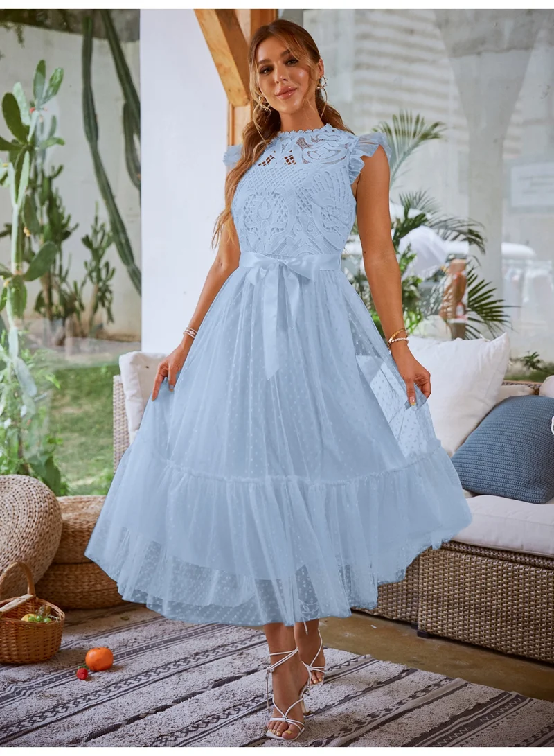 SIMPLEE Women's Summer Elegant DressLight & Comfortable Lightweight Cotton Blend Perfect for Outings