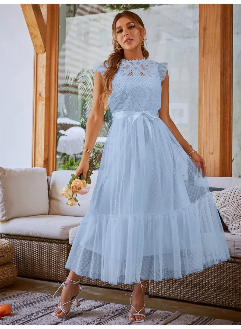 SIMPLEE Women's Summer Elegant DressLight & Comfortable Lightweight Cotton Blend Perfect for Outings