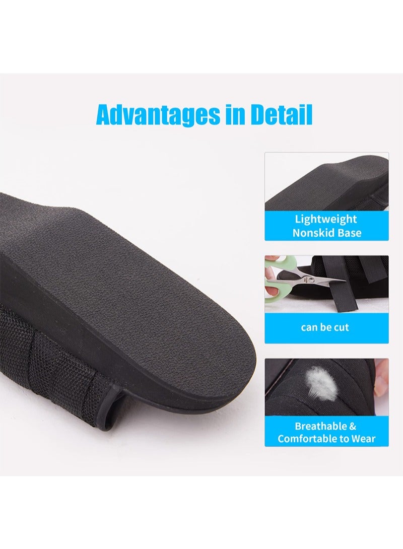 ايكانبو حذاء للجنسين بعد العمليات الجراحية، حذاء خفيف الوزن لتخفيف آلام الكعب، حذاء طبي تقويمي للقدم، حذاء لتخفيف الآلام للتقرحات وجروح القدم، قطعة واحدة - Image 3