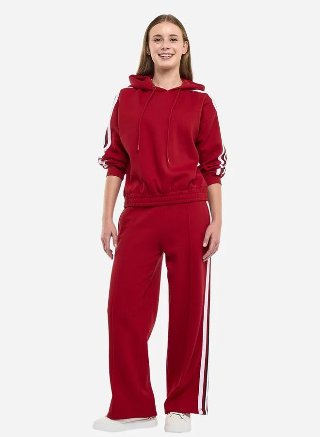 victor and jane Side Striped Hoodie and Jogger Co-Ords - 100% Cotton Fleece