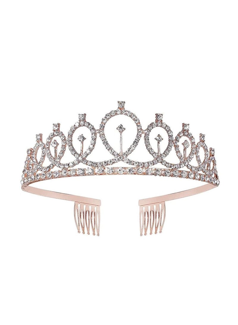 MARGOUN Birthday Girl Sash and Rhinestone Diamond Tiara Set Girls Women Birthday Decoration Party Supplies - Image 4