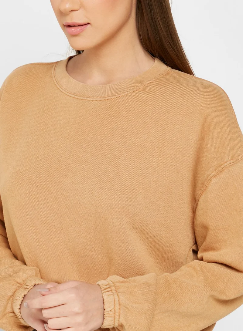 Aerie Crew Neck Pyjama Top