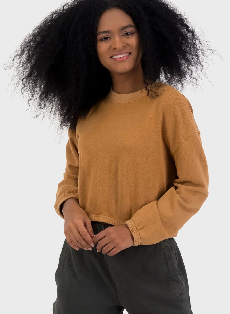 Aerie Crew Neck Pyjama Top