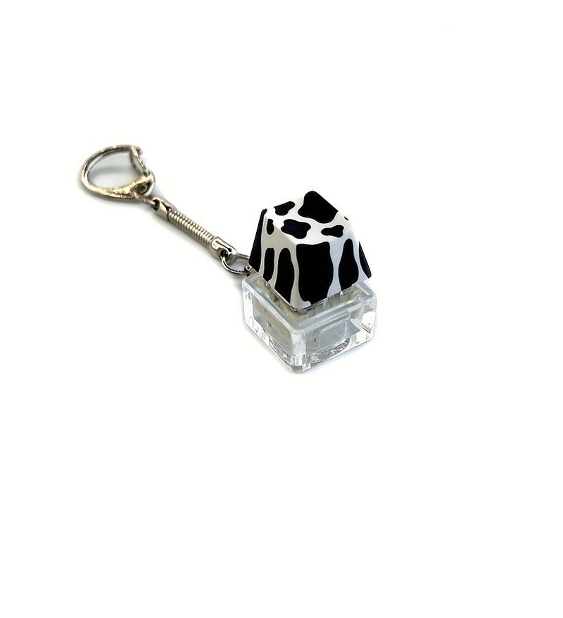 Red Mechanical Keyboard Keycap Keychain Fingertip Pendant - Image 3