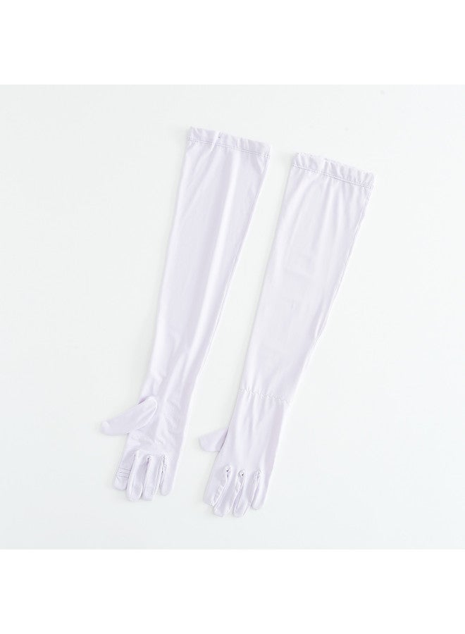 Bumblebee Parent-child Large Kids' Ice Sleeves With Finger Covers - Breathable Sun Protection Arm Sleeves For Driving, Outdoor Sports, Cycling & Windproof Use - Image 2