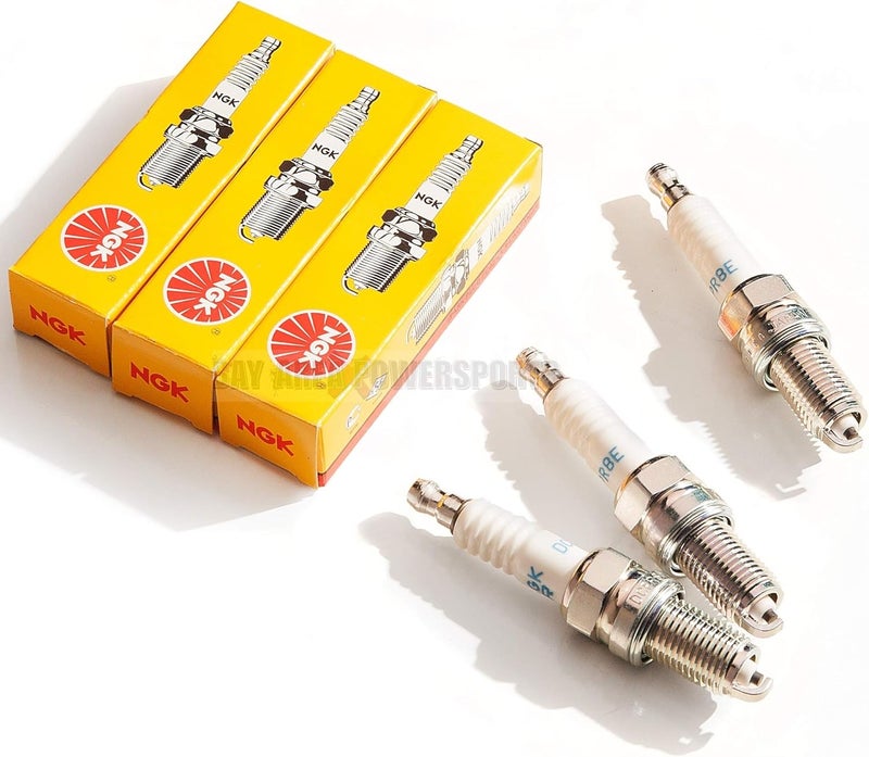 4339 DCPR8E Compatible With SeaDoo 4-Tec Spark Plug Set All 130 155 185 215 255 260 RXP RXT X GTI GTX Wake GTS GTI 3 Pack