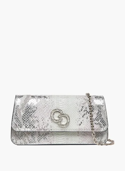 Celeste Women Animal Textured Crossbody Bag with Detachable Strap