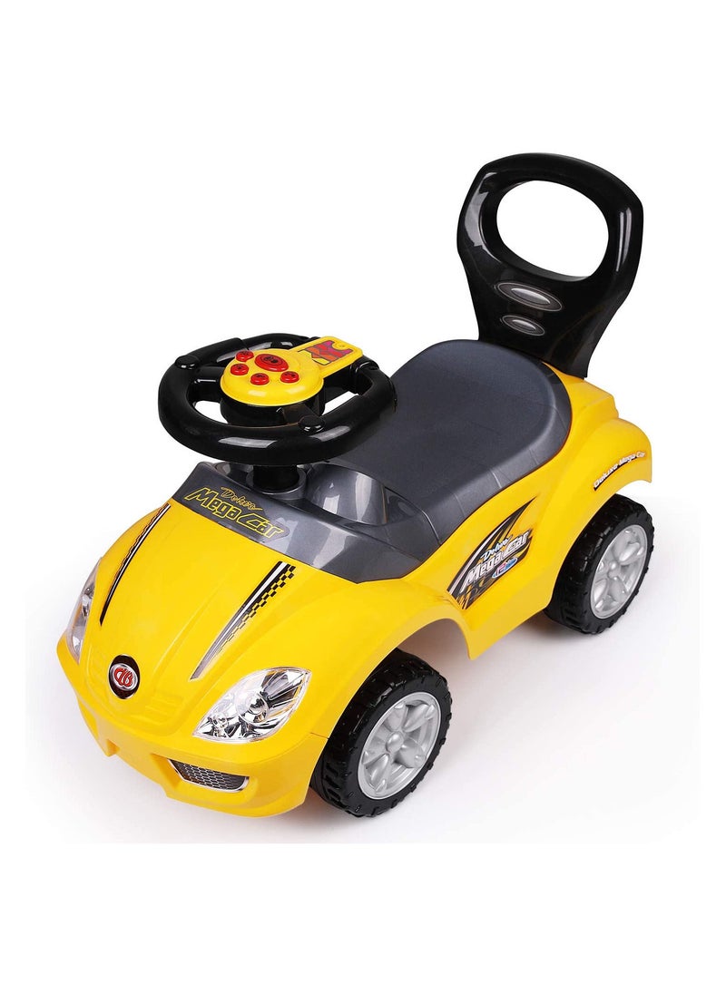 FACTUAL TOYS FTT Mega Pusher Car - Yellow  - Image 1