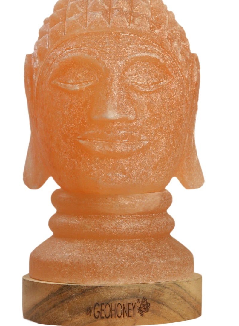 Geohoney - Himalayan Salt Lamp Buddha Statue - Image 2