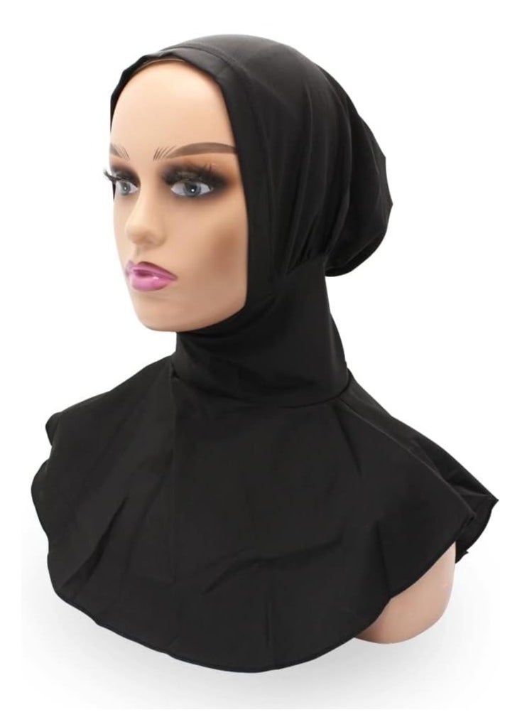 NENOUSH - Modest Women Waterproof Hijab Style Swimming Cap for Muslim Head Cover Ladies swim cap -50+ UV Protection for swimming - Image 1
