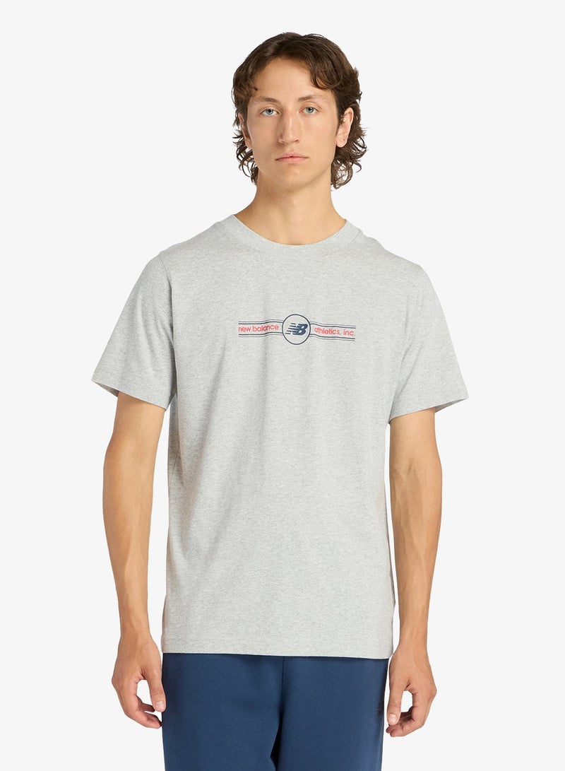 New Balance Logo Belt T-Shirt - Image 1