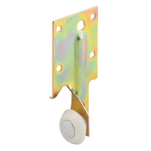 Prime-Line R 7132 Steel Bracket Drawer Track Roller with Plastic Roller (2 Pack) - Image 1