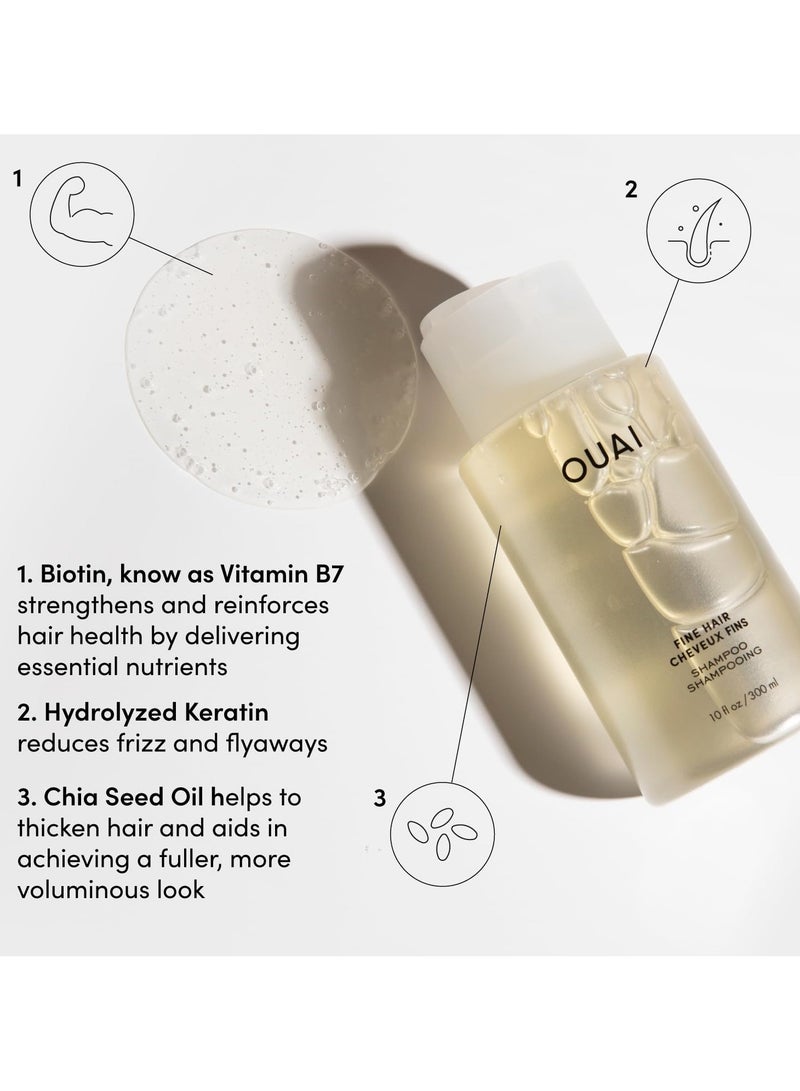 أواي مجموعة شامبو وبلسم للشعر الناعم خالية من الكبريتات، مصنوعة من الكيراتين وجذر الخطمي وزبدة الشيا وزيت الأفوكادو وخالية من البارابين والفثالات 300 مل - Image 3