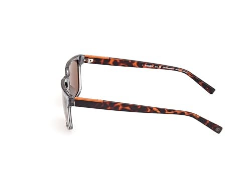 Timberland Men's Sunglasses, Grey/Other/Brown Polarized - Image 2