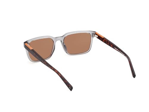 Timberland Men's Sunglasses, Grey/Other/Brown Polarized - Image 3