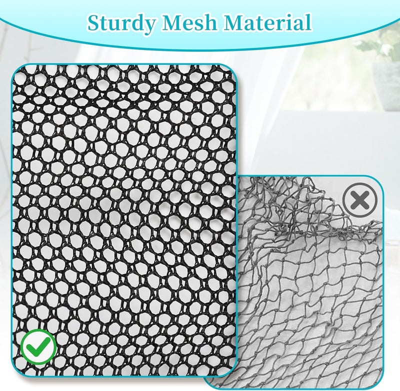 Bagmoly Mesh Shower Caddy Portable, Toiletry Bags for Travel, Hanging Shower Organizer Tote Bag for College Dorm Students Girls Boys, Dry and Wet Separation with Metal Hook - Image 5