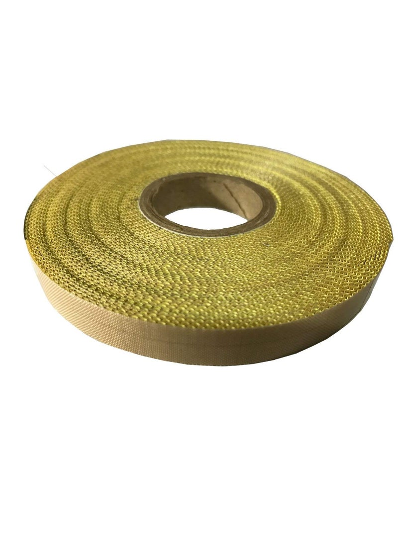 PMW pmw - Teflon Coated Glass Tape With Adhesive For Sealing Machine - 10 MM x 10 Mtr - Teflon Tape 