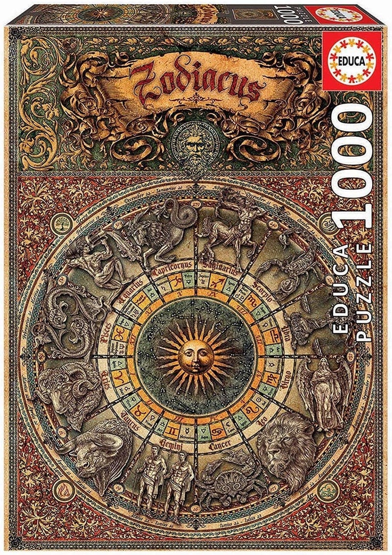 EDUCA - Zodiac Jigsaw Puzzle, Pieces, 1000 Pieces (17996) - Image 2